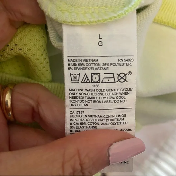 Cropped sweat shirt - Picture 6 of 6